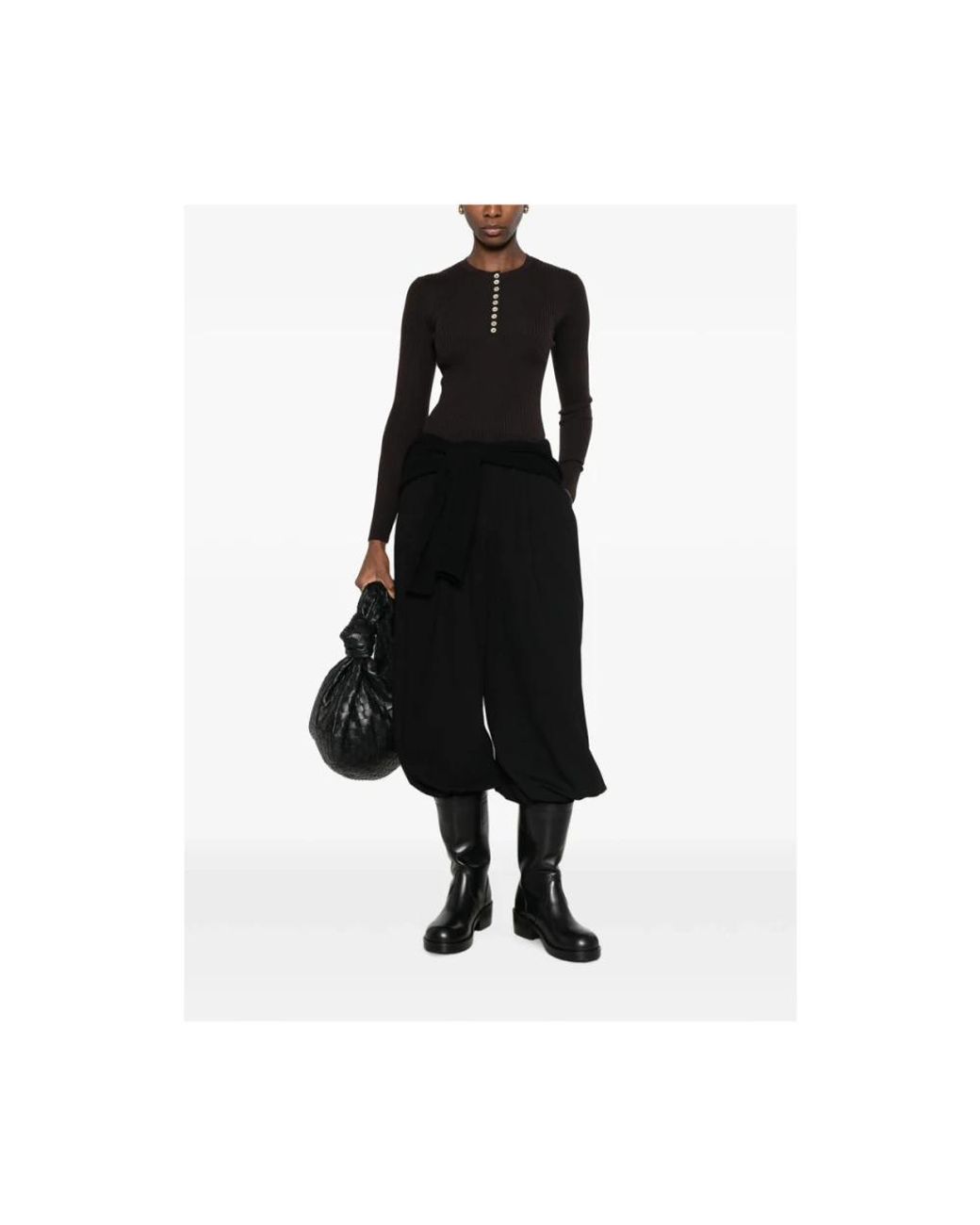 Soft Goat Black Long Sleeve T-Shirts