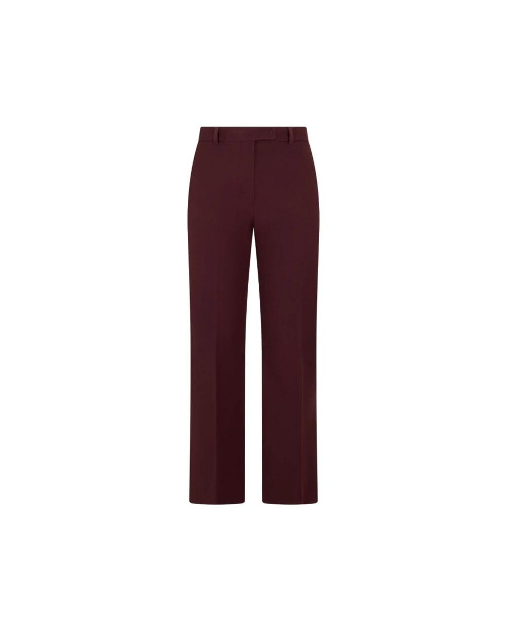 Max Mara Purple Straight Trousers