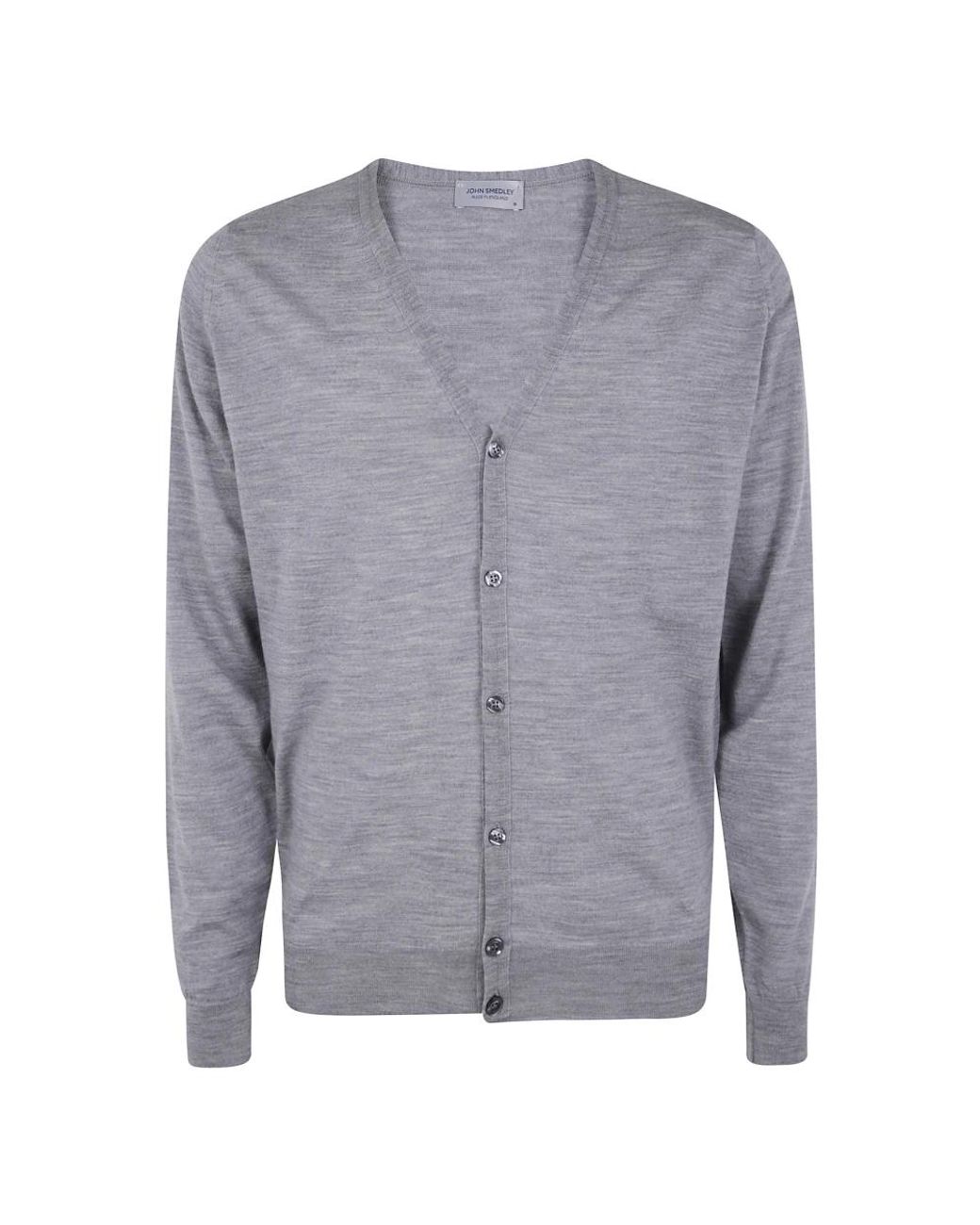 Cardigans John Smedley de hombre de color Gray