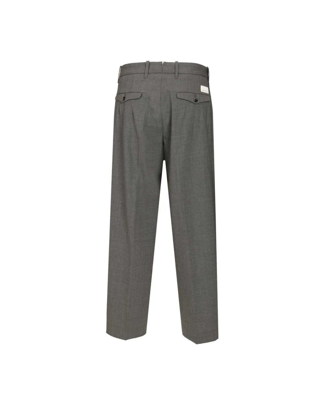 Nine:inthe:morning Gray Suit Trousers for men