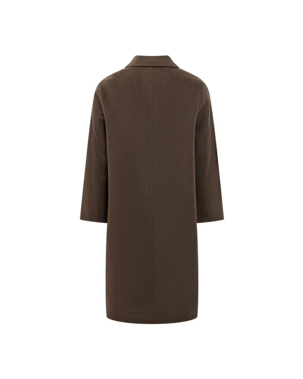 Amaranto Brown Double-Breasted Coats for men