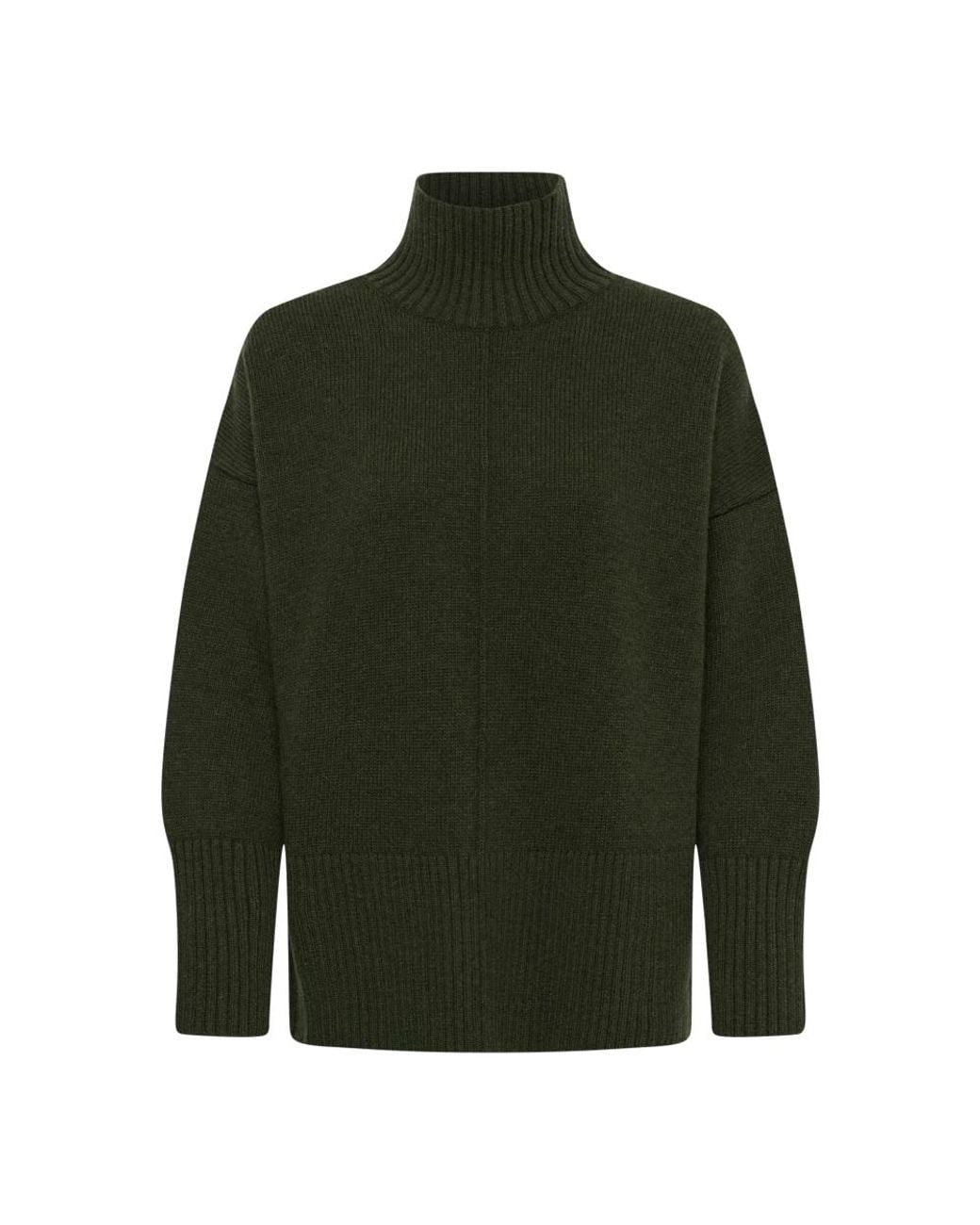 My Essential Wardrobe Green Turtlenecks
