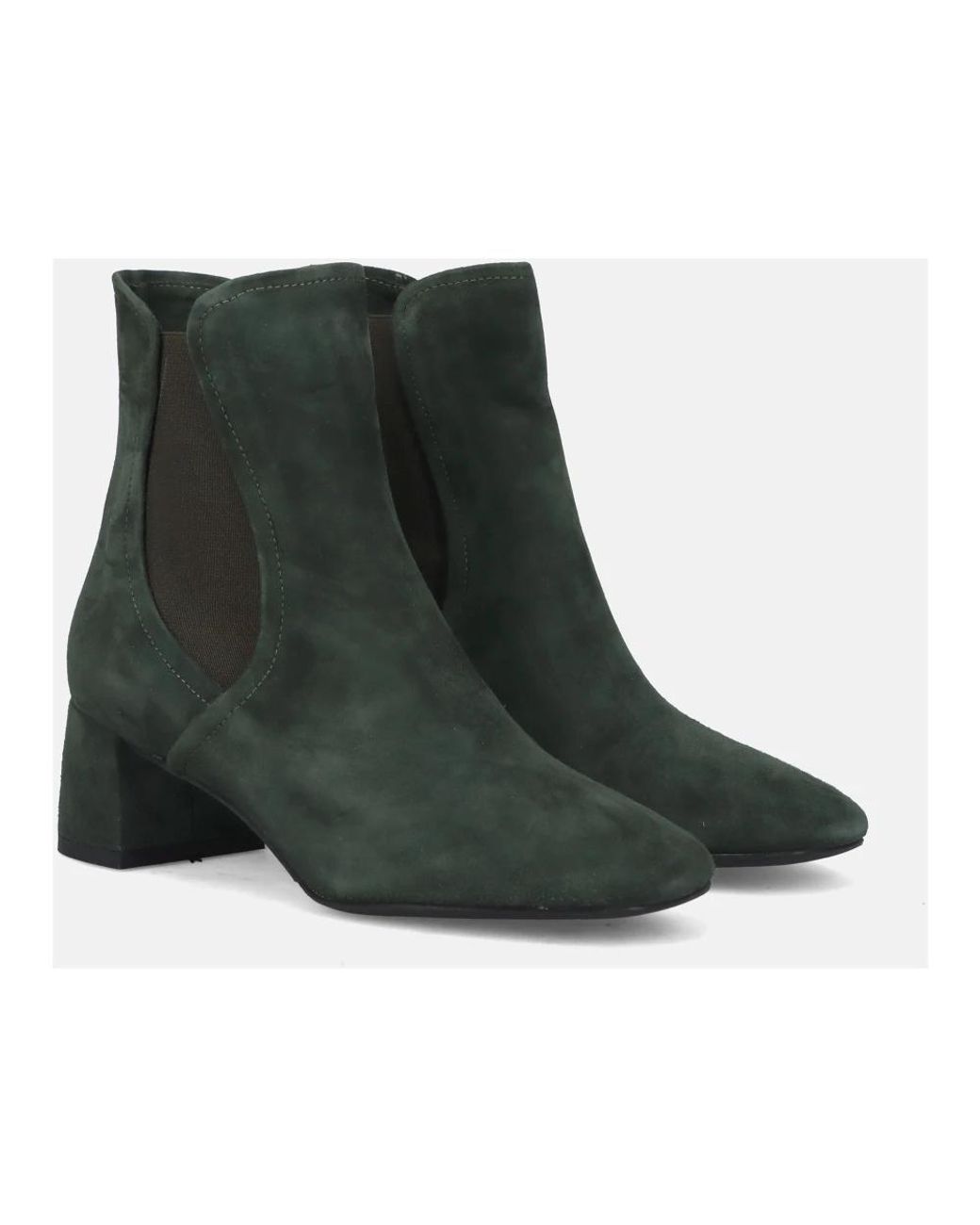Sangiorgio Green Heeled Boots