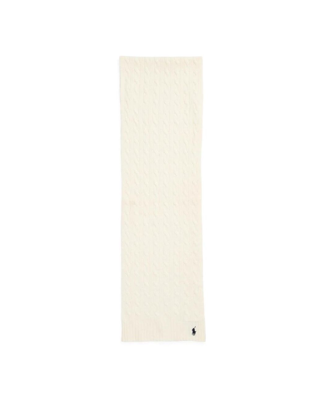 Ralph Lauren White Winter Scarves