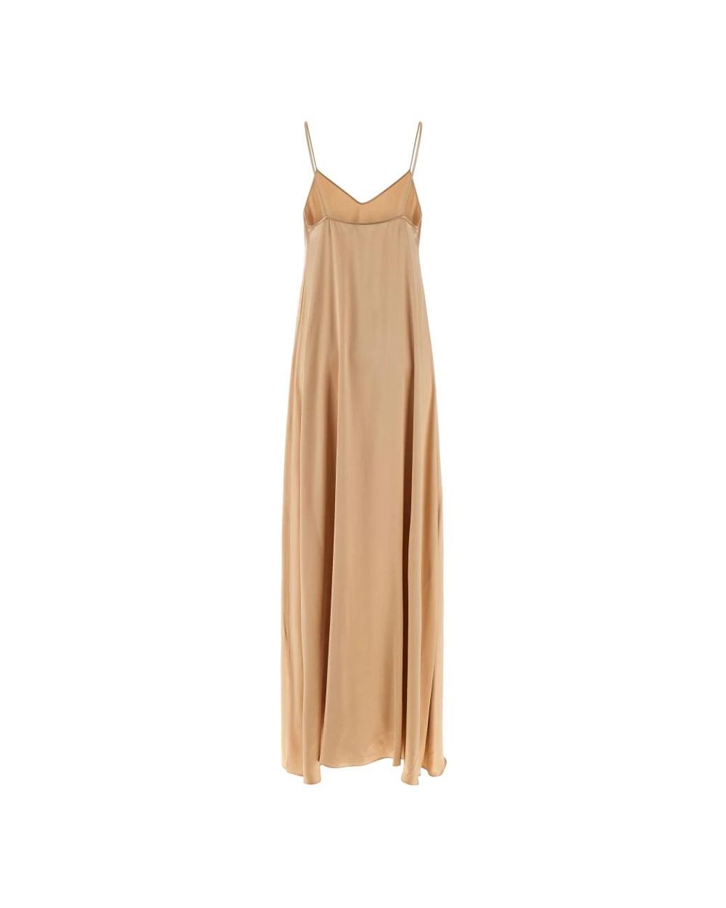 Ferragamo Natural Maxi Dresses
