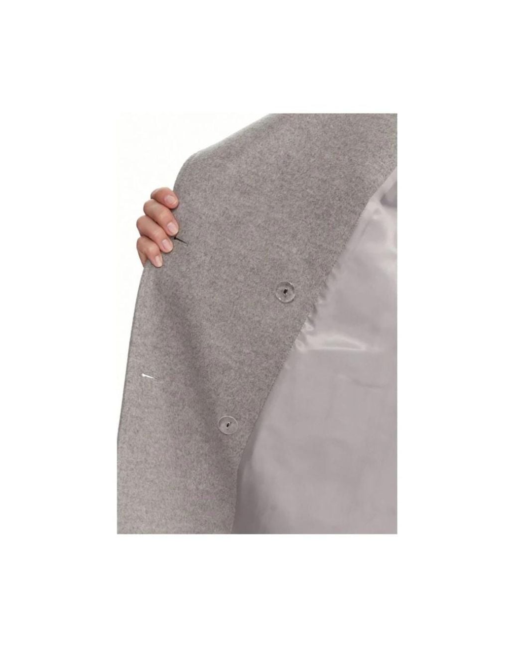 Marella Gray Belted Coats