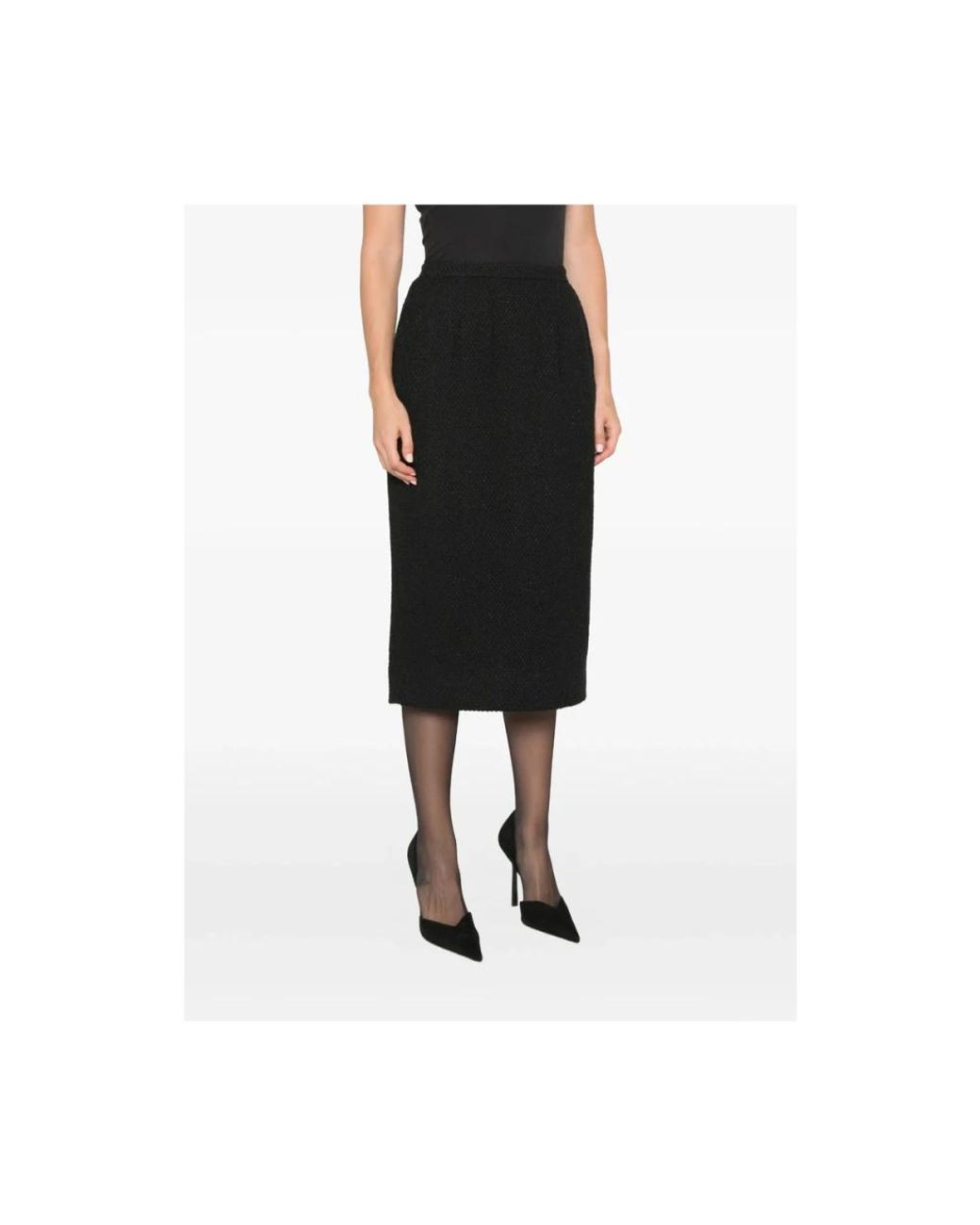 Dolce & Gabbana Black Pencil Skirts