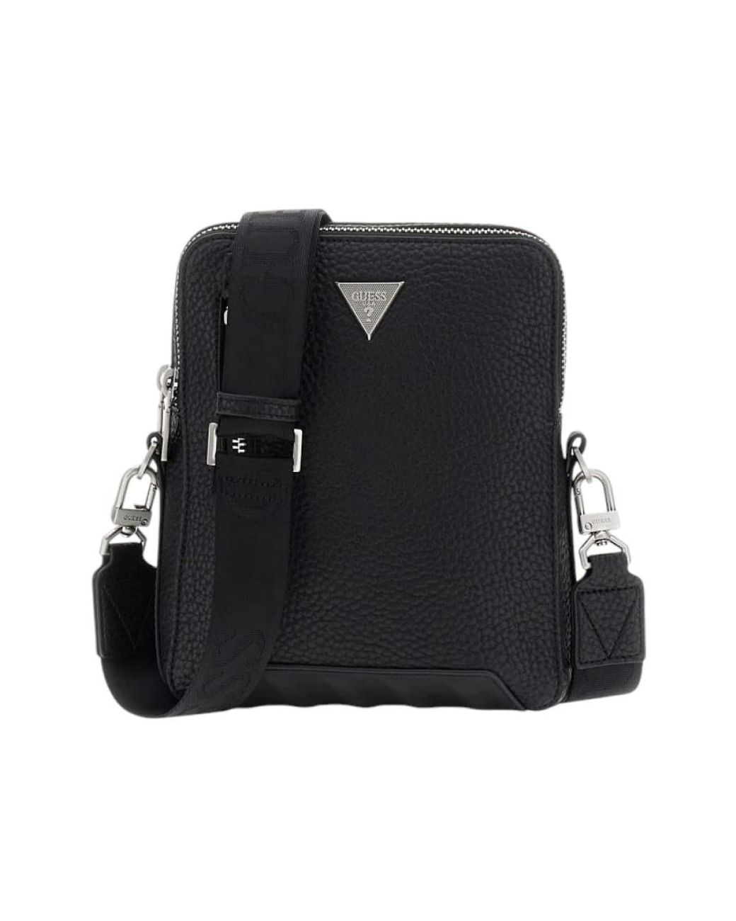 Guess Black Messenger Bags for men