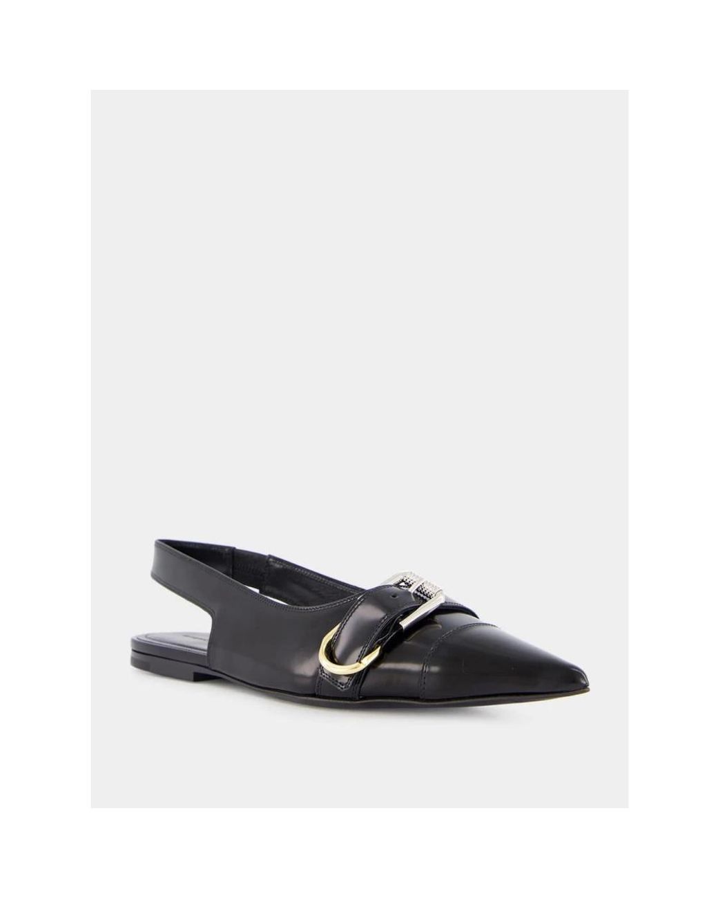 Givenchy Black Ballerina Shoes