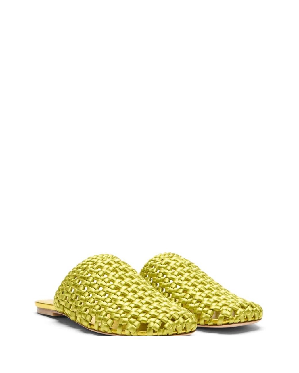 Mules di Stuart Weitzman in Yellow