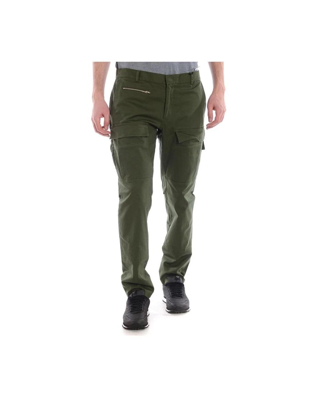 Daniele Alessandrini Green Chinos for men