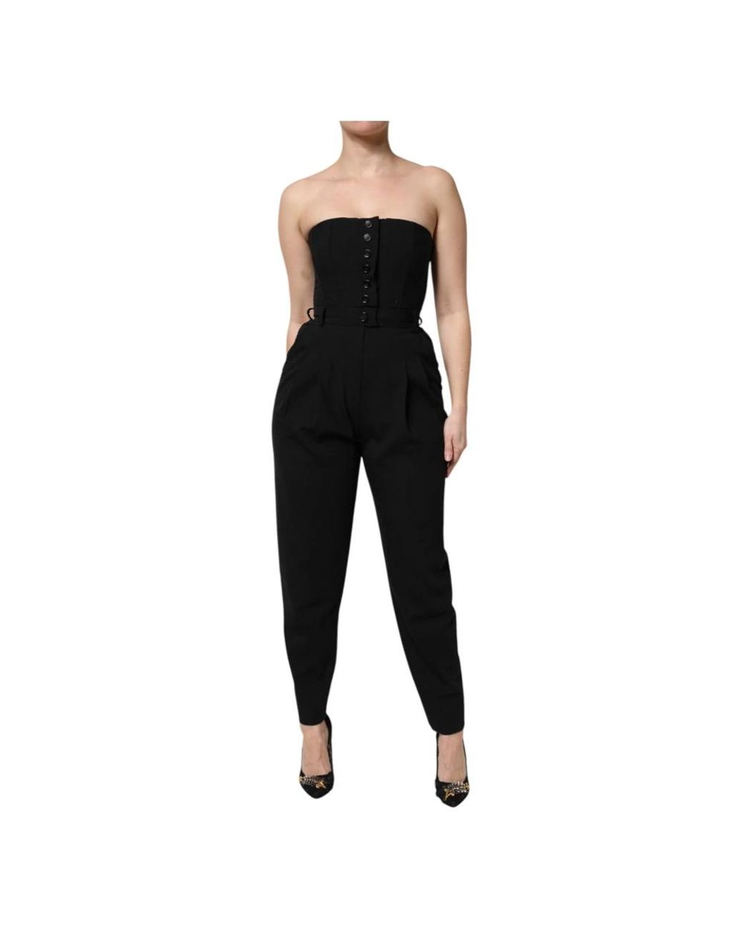 Dolce & Gabbana Black Jumpsuits