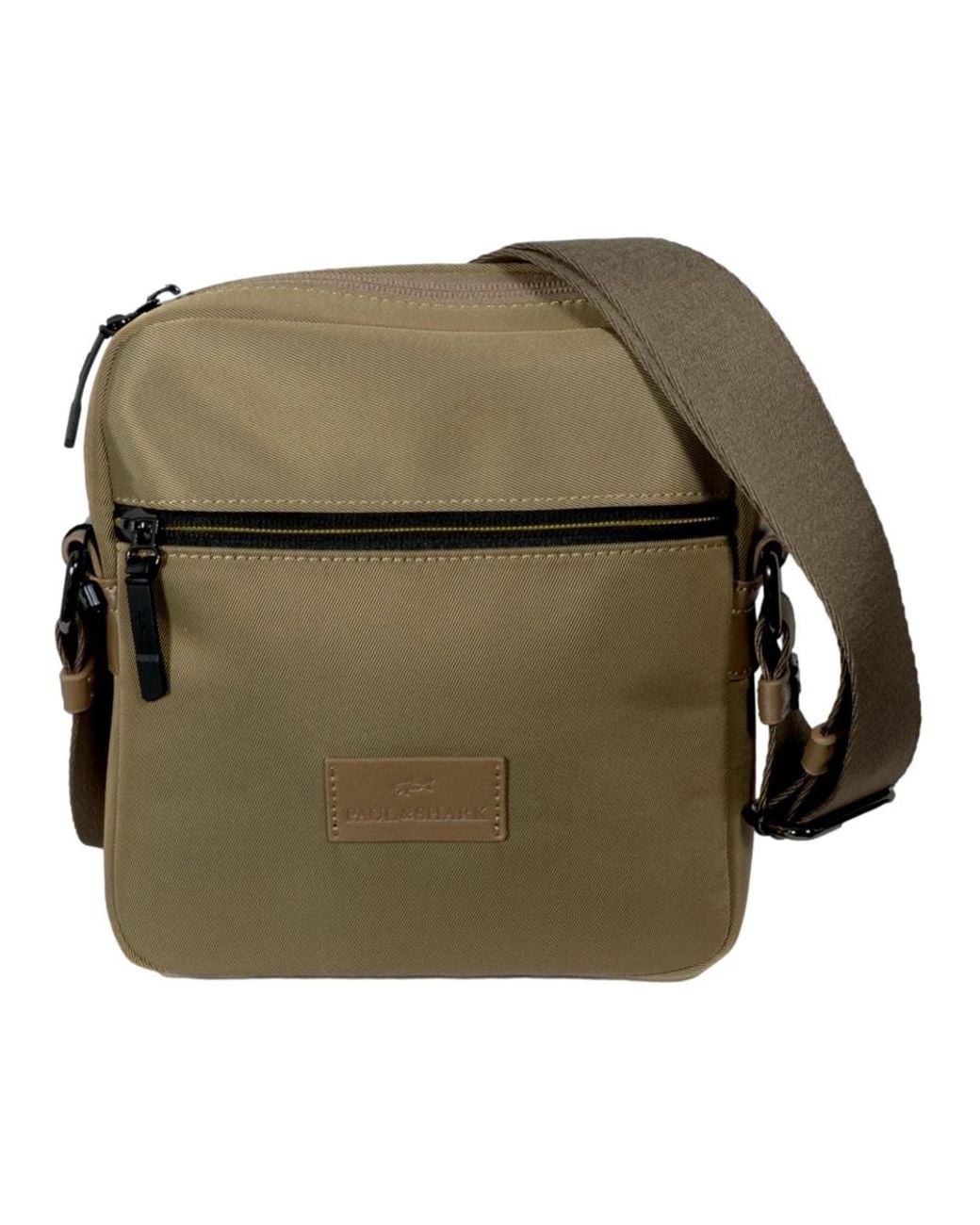 Paul & Shark Green Cross Body Messenger for men