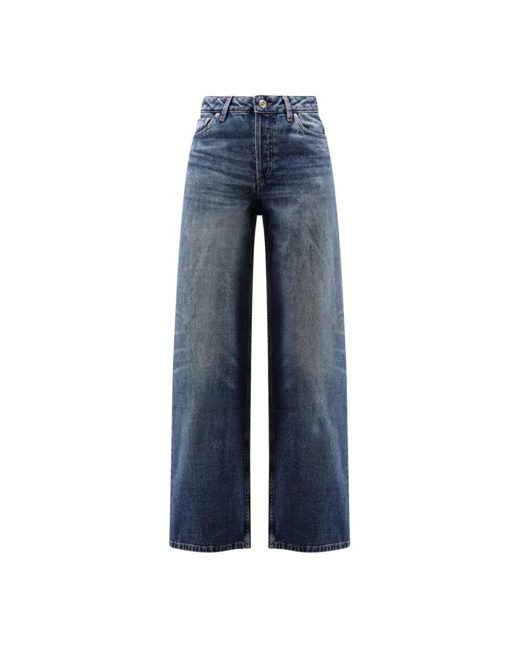 Wide Jeans A.P.C. de color Blue