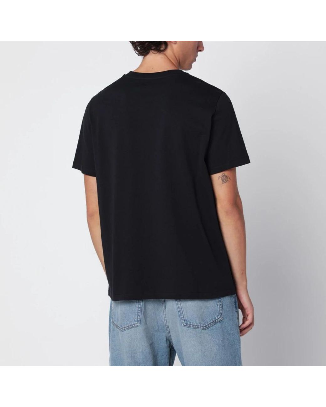 A.P.C. Black T-Shirts for men