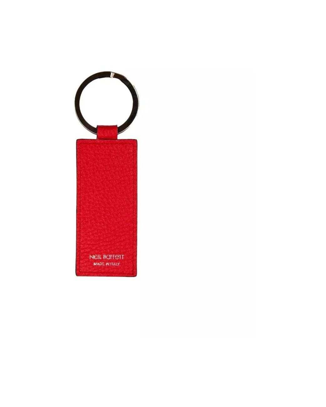 Neil Barrett Red Keychains for men