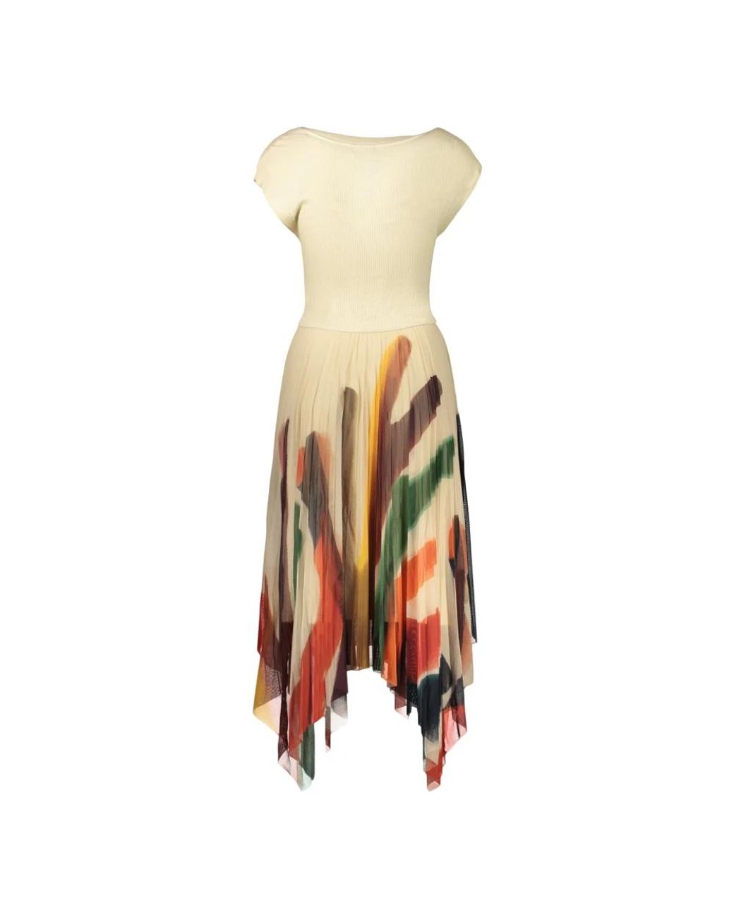 Desigual Metallic Midi Dresses