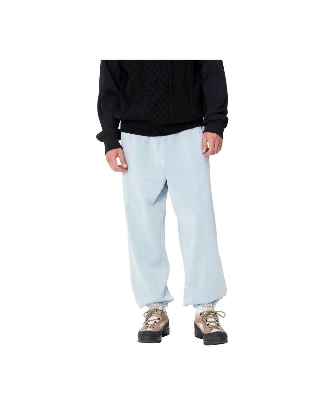 Carhartt Blue Sweatpants for men
