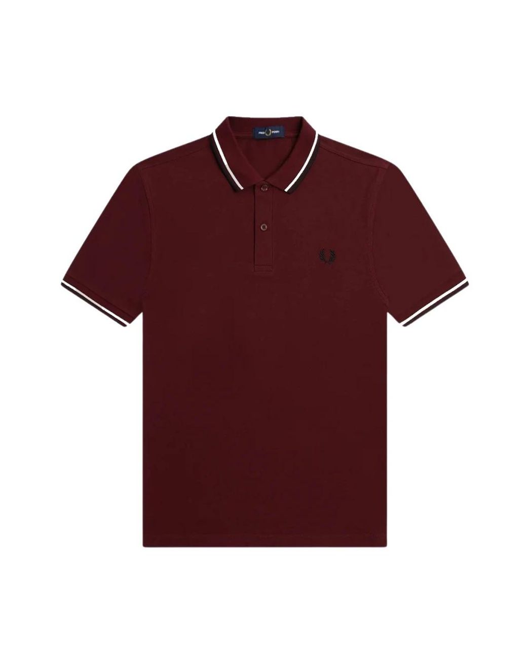 Fred Perry Polo Shirts in het Red voor heren