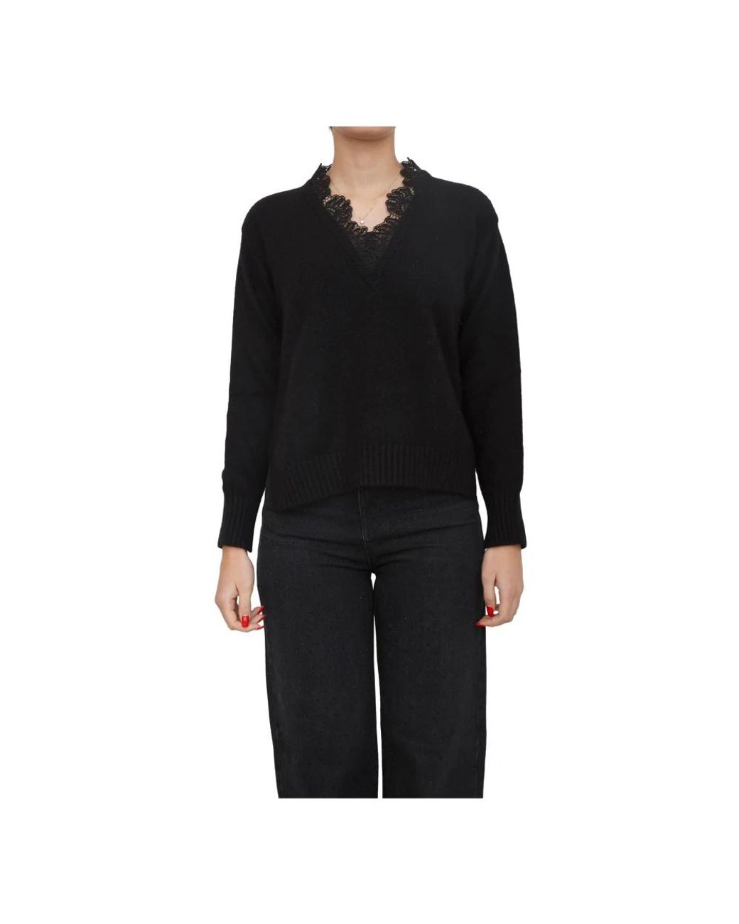 Twinset Maglia Nero in het Black
