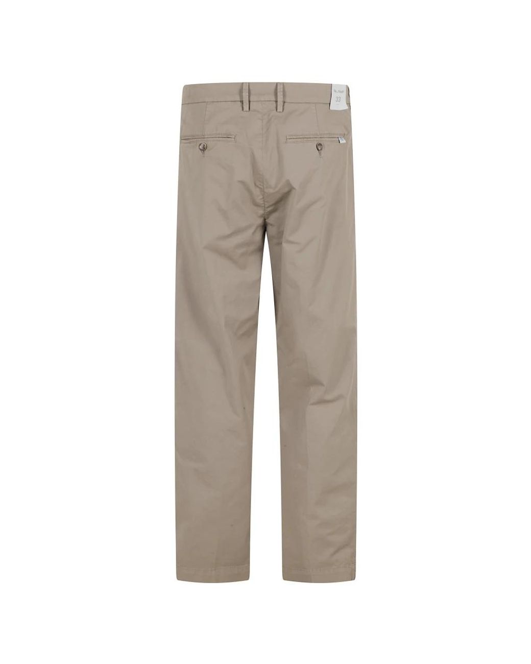 Re-hash Gray Straight Trousers for men
