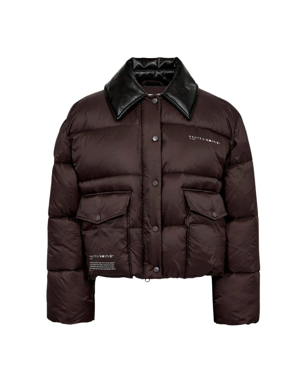 Haute L'Amitié Brown Winter Jackets