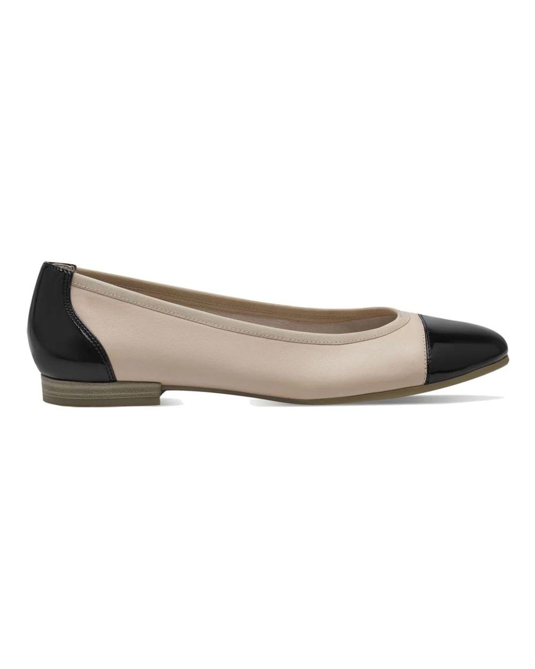 Tamaris Gray Ballerina Shoes