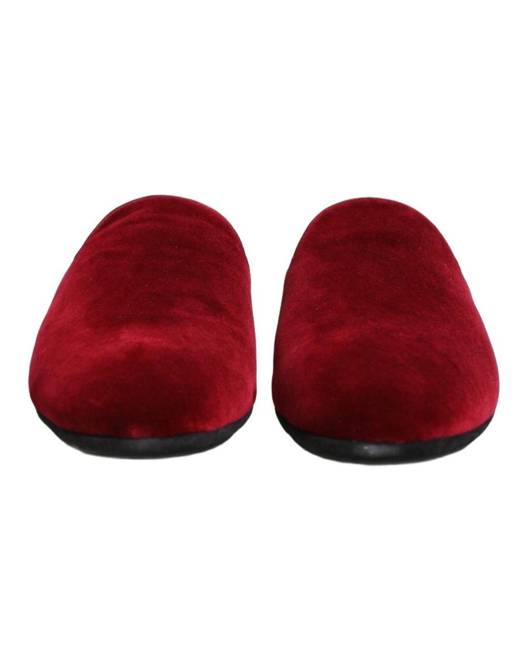 Dolce & Gabbana Red Slippers for men