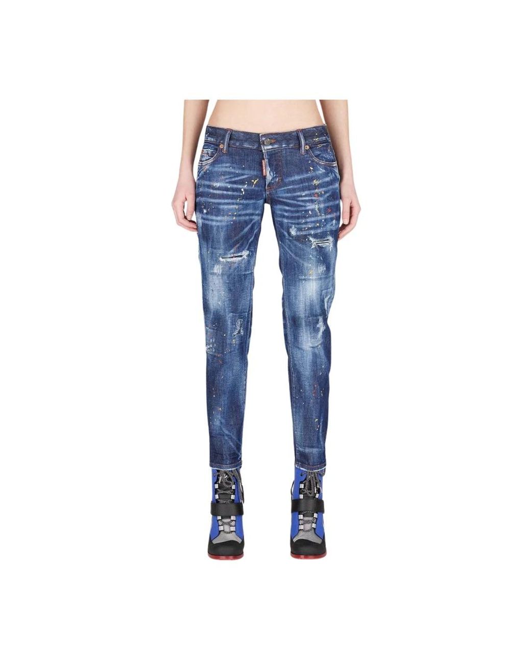 DSquared² Blue Skinny Jeans