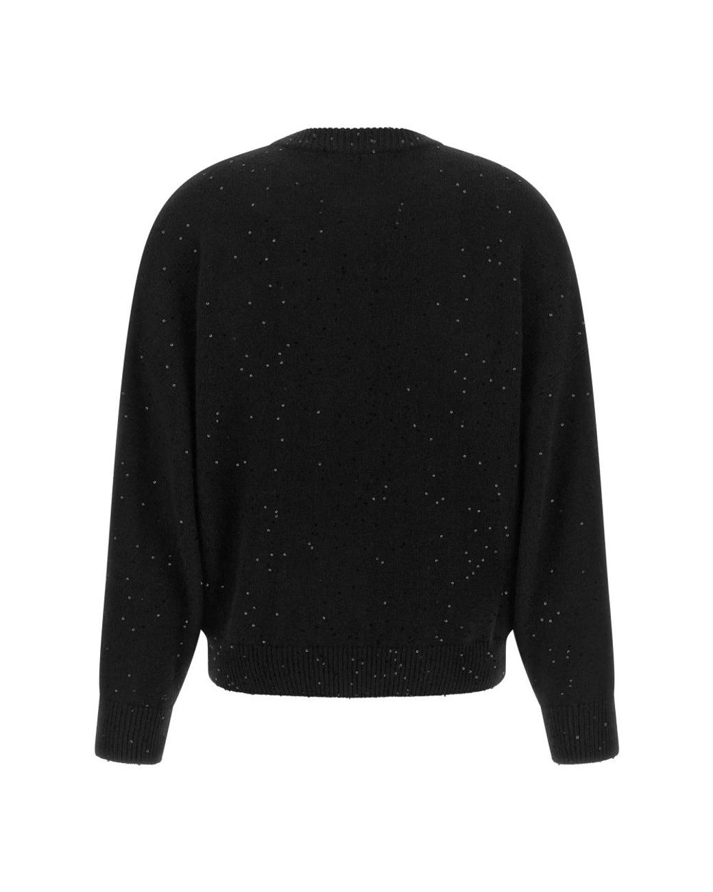 Brunello Cucinelli Black Cashmere Knitwear