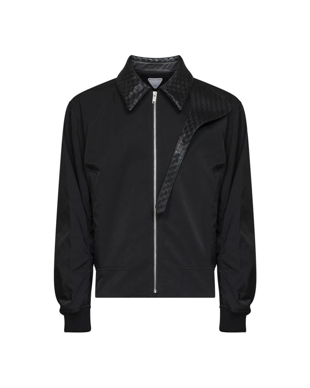 Bottega Veneta Black Bomber Jackets for men