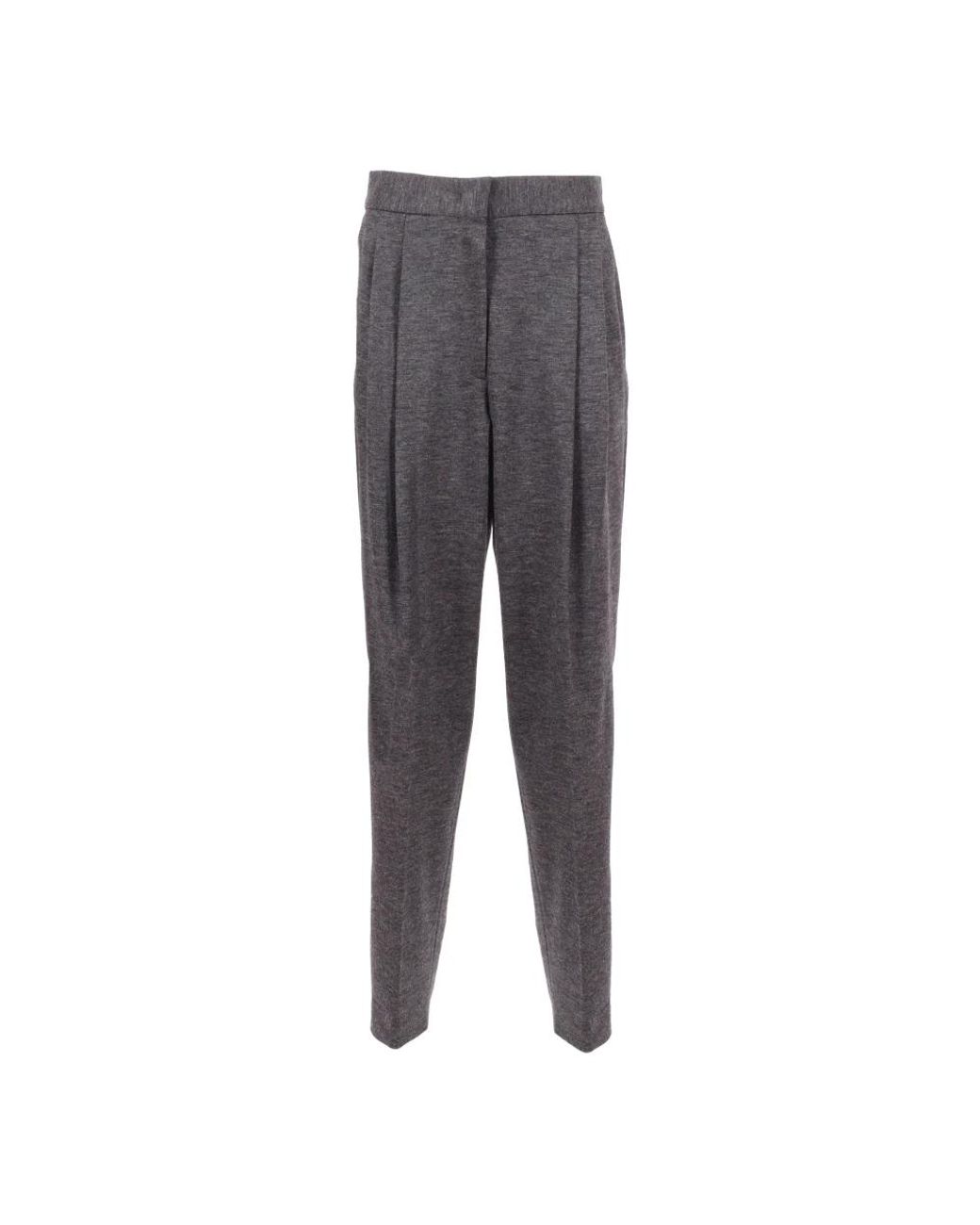 Fabiana Filippi Gray Tapered Trousers