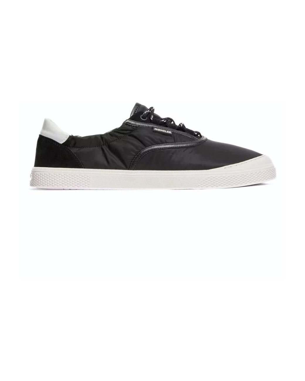 Moncler Black Vera Leisure Padded Sneakers for men