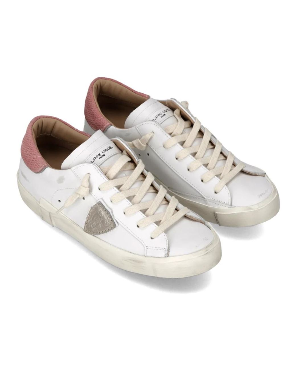 Philippe Model White Sneakers