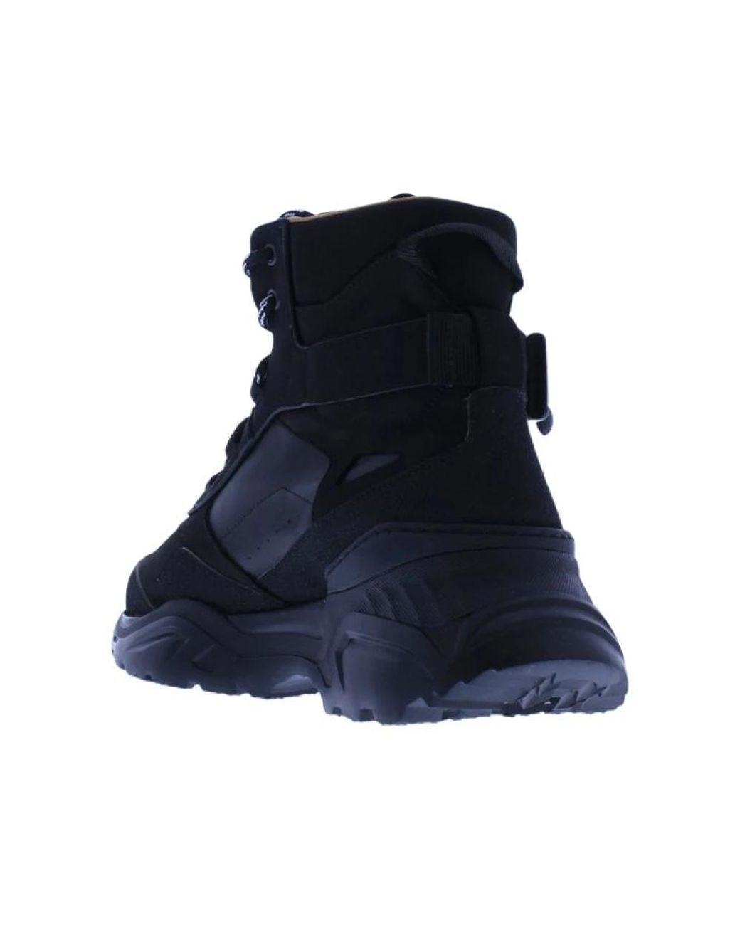 Buscemi Blue Lace-Up Boots for men