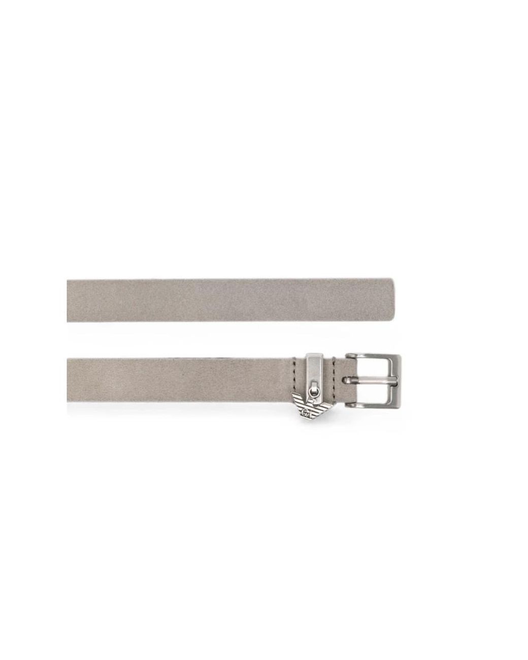 Emporio Armani Gray Belts