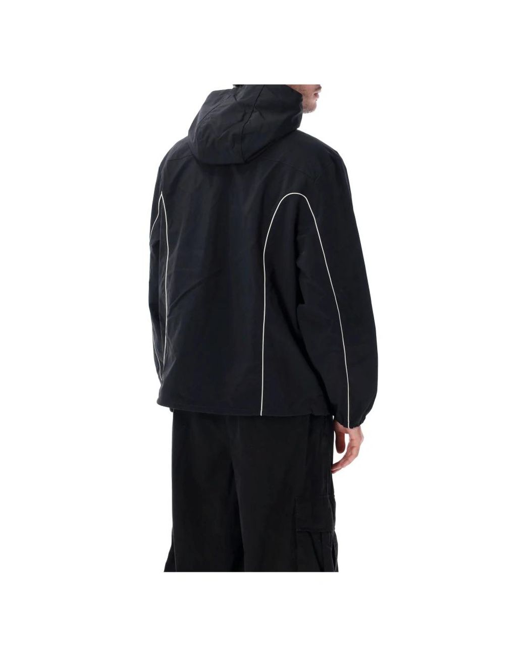 DIESEL Black Light Jackets for men