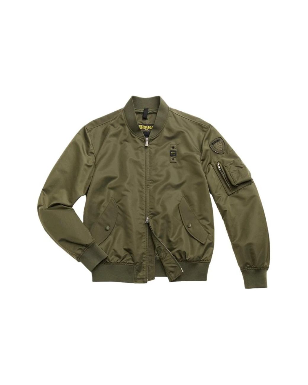 Blauer Green Bomber Jackets for men