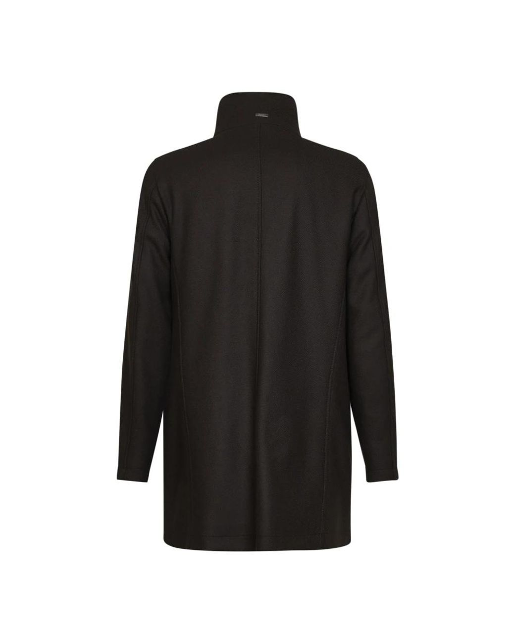 Single-Breasted Coats Herno pour homme en coloris Black