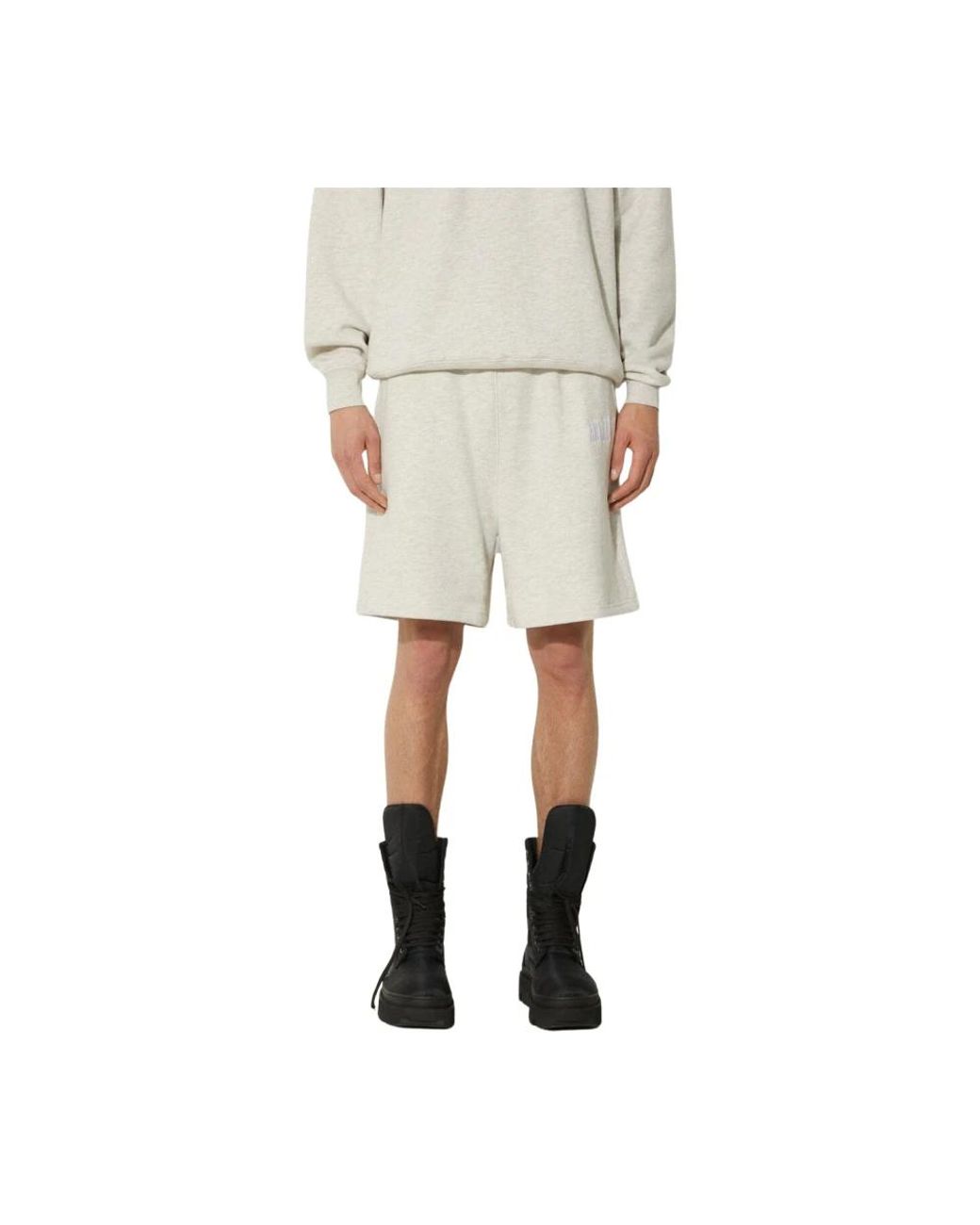 AWAKE NY Sweatshorts in het Natural voor heren