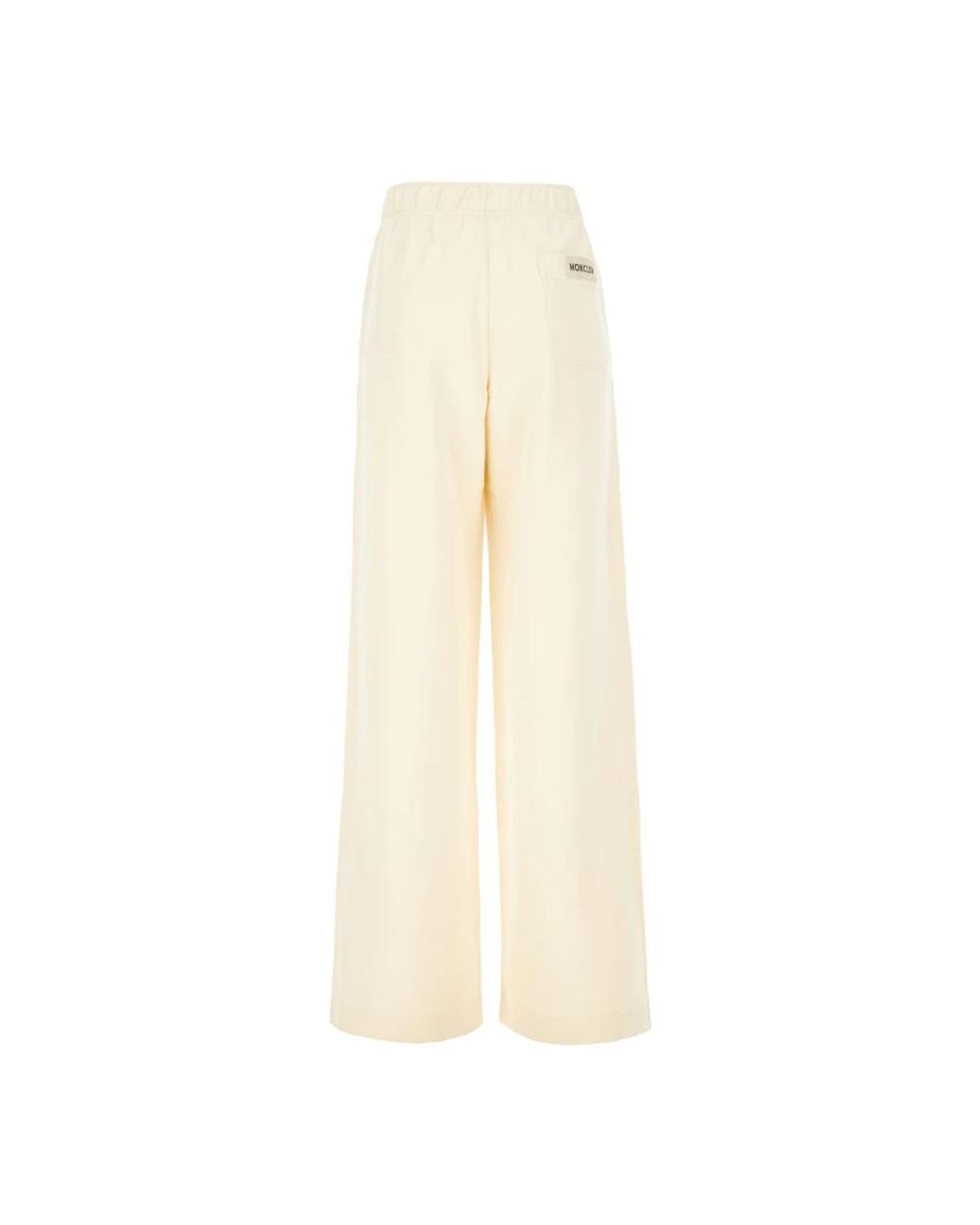 Moncler Natural Wide Trousers
