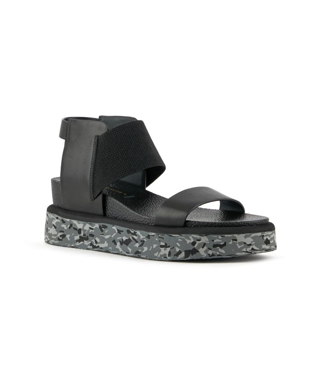 United Nude Black Wedges