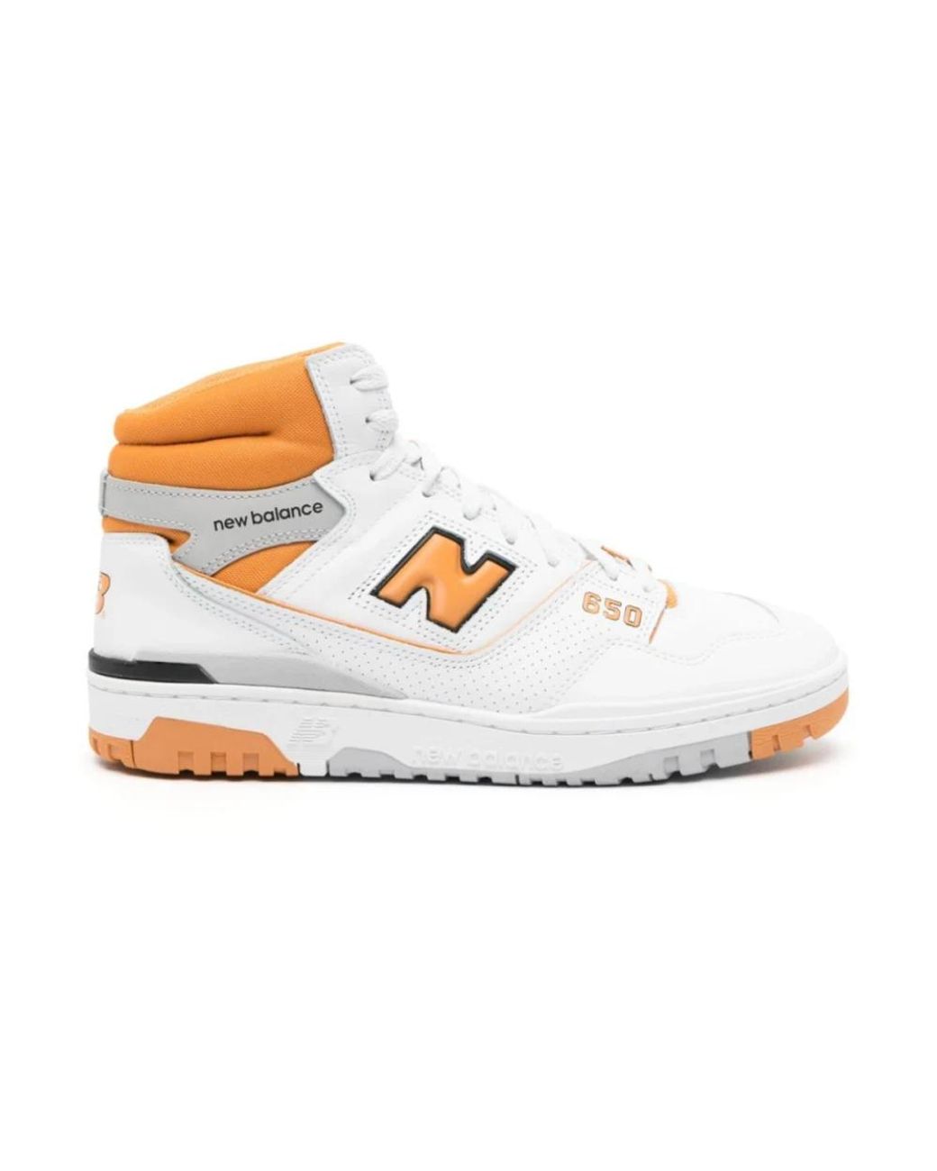 New Balance White Sneakers for men