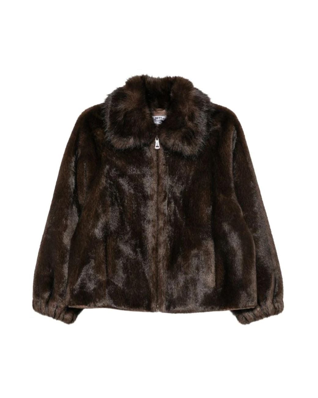 Betta Corradi Black Faux Fur & Shearling Jackets