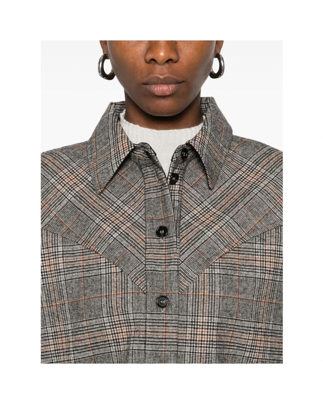 Shirts Pinko de color Gray