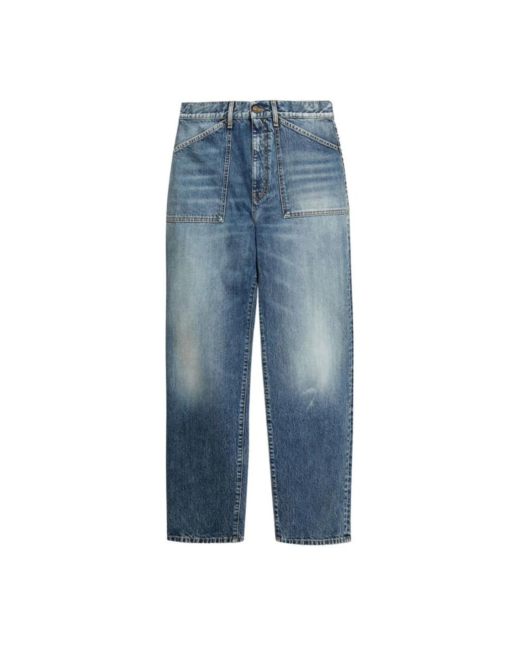 Givenchy Blue Loose Fit Jeans for men