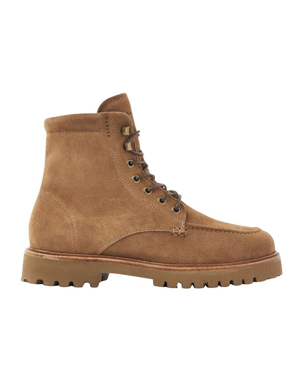 Nubikk Brown Lace-Up Boots for men