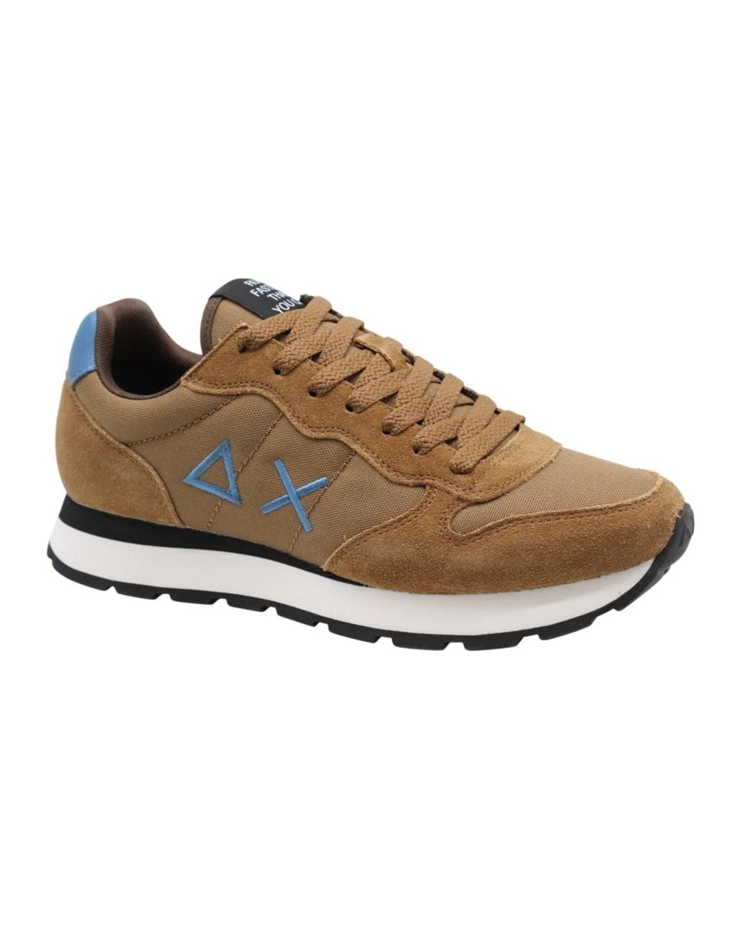 Sun 68 Brown Sneakers for men