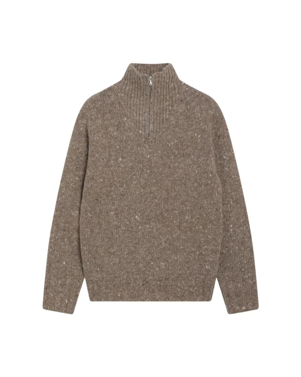 Turtlenecks Auralee de hombre de color Gray