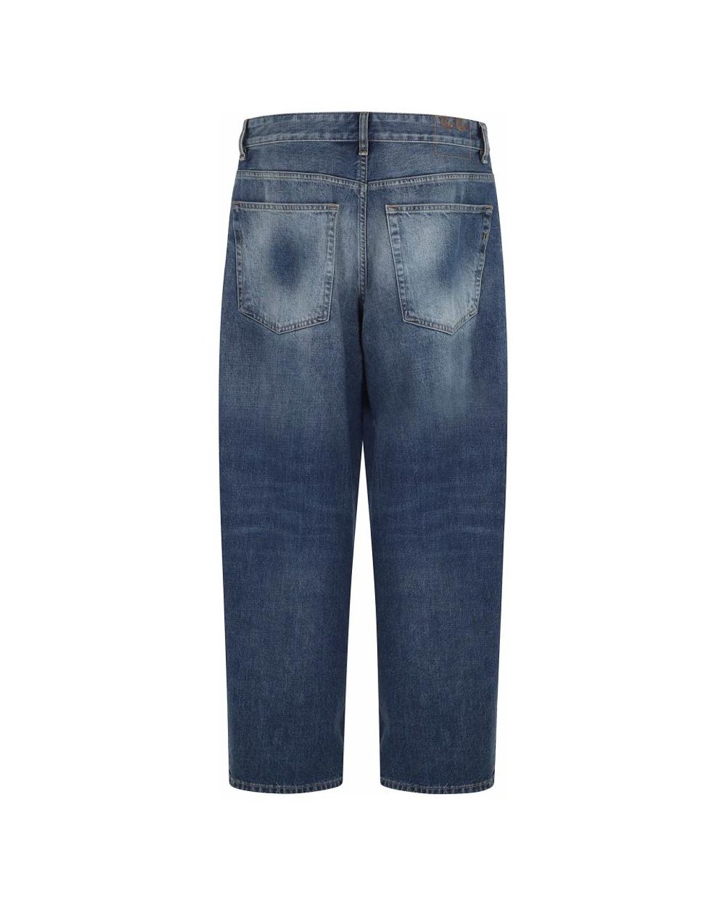 Dondup Blue Loose Fit Jeans for men